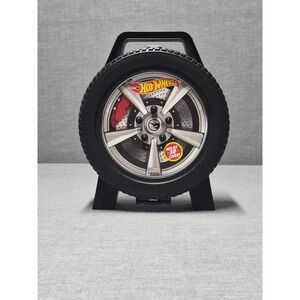 Hot Wheels 30 Car Storage Case Tire Shaped Organizer w Handle Mattel 2021